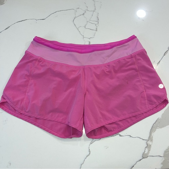 lululemon athletica Pants - Lululemon Speed Up shorts women’s 6 pink athletic yoga workout bottoms